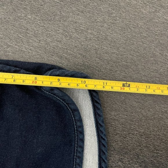 Sneak Peak Blue Cotton Blend Denim Shorts, Size S - Picture 5 of 5